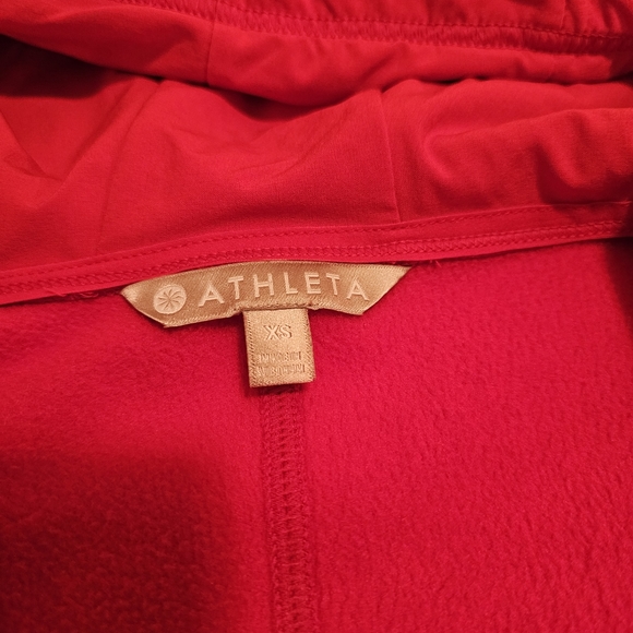 Athleta Victory Hoodie fitted size XS red - Picture 4 of 5
